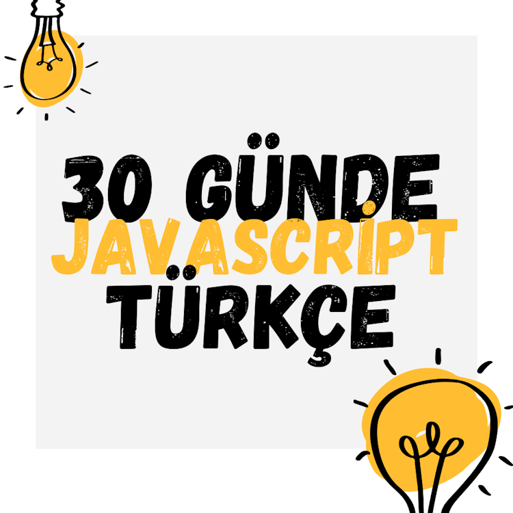 30 Days of JavaScript Türkçe thumbnail